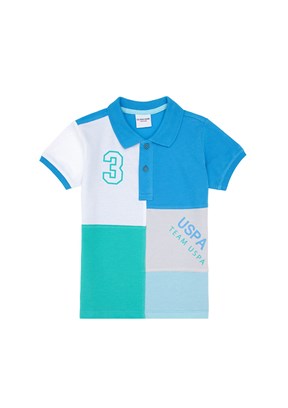 US POLO ASSN Mavi Erkek Çocuk Regular T-Shirt