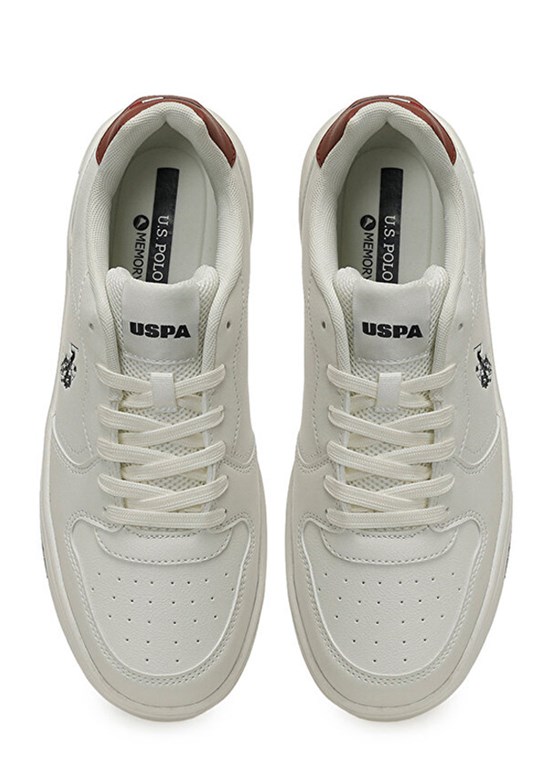 US POLO ASSN Beyaz Erkek Sneaker Ayakkabı