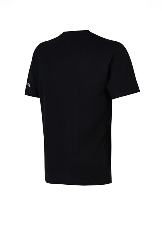 NEW BALANCE Lifestyle - MNT1644-BK Erkek Siyah Baskılı T-Shirt