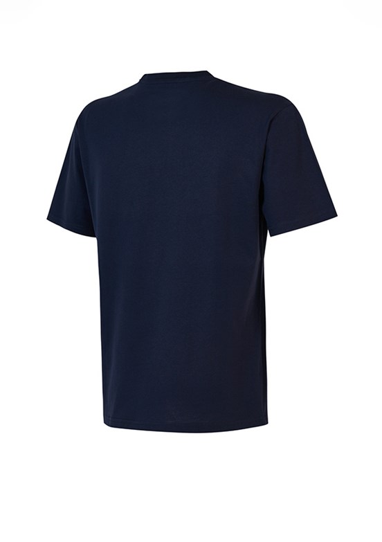 NEW BALANCE Lifestyle - MNT1649-AVI Erkek Lacivert Baskılı T-Shirt