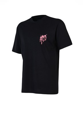 NEW BALANCE Lifestyle - MNT1649-BK Erkek Siyah Baskılı T-Shirt