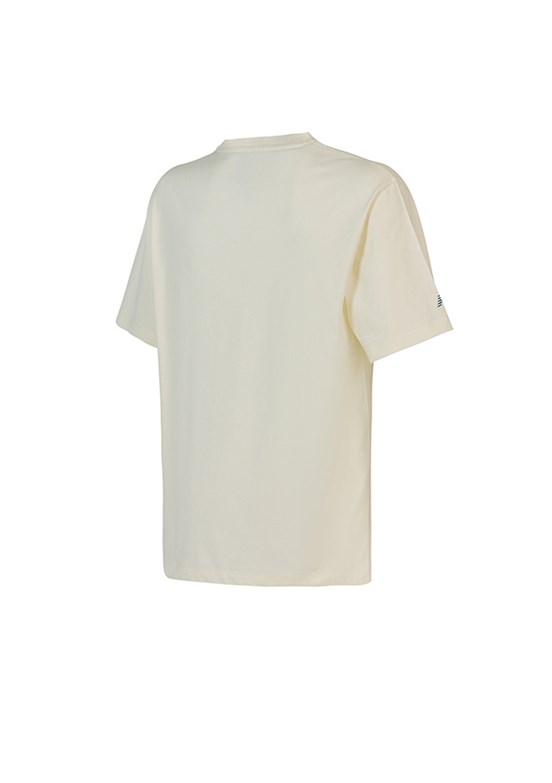New Balance Lifestyle - Unt1601-Sst Unisex Krem Baskılı T-Shirt