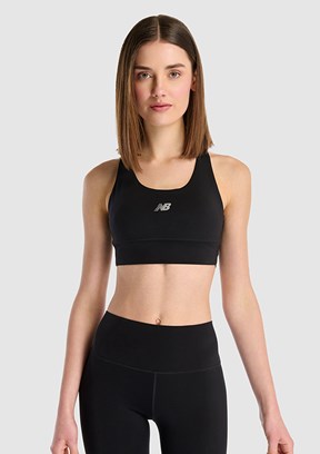 New Balance Lifestyle - Wnb1534-Bk Kadın Siyah Sporcu Sütyeni