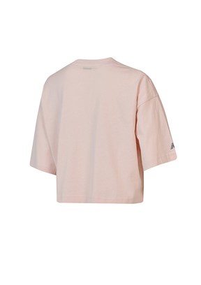 New Balance Lifestyle - Wnt1639-Soı Kadın Pembe Baskılı T-Shirt