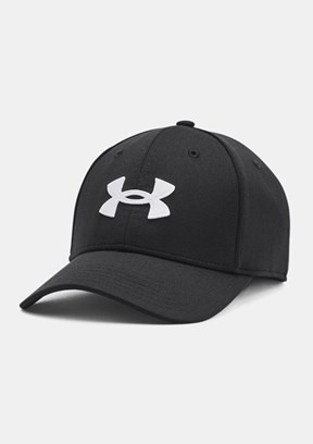 UNDER ARMOUR UA Blitzing - 1376700-001 Erkek Siyah Baskılı Şapka