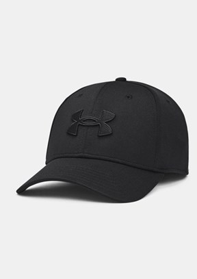 UNDER ARMOUR UA Blitzing - 1376700-002 Erkek Siyah Baskılı Şapka