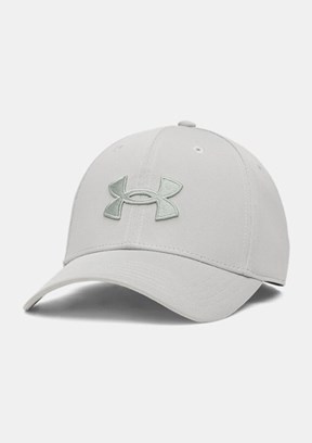 UNDER ARMOUR UA Blitzing - 1376700-069 Erkek Gri Baskılı Şapka
