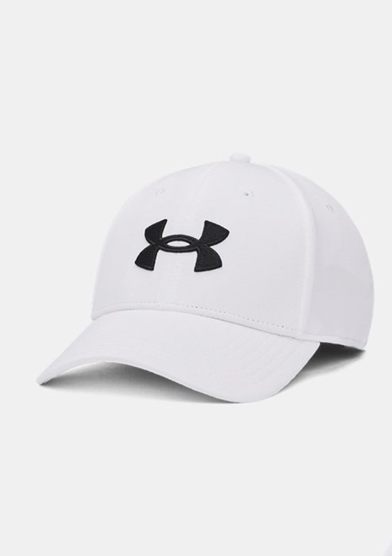 UNDER ARMOUR UA Blitzing - 1376700-100 Erkek Beyaz Baskılı Şapka