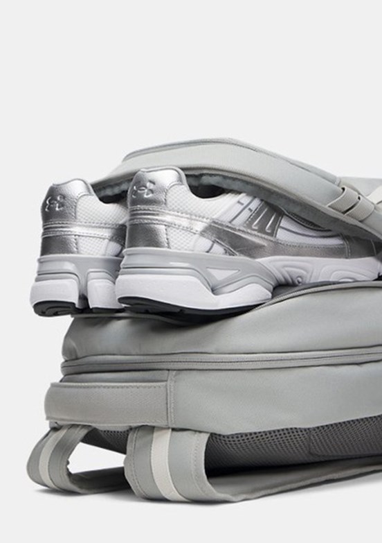 UNDER ARMOUR UA Hustle 6.0 - 1384672-069 Unisex Gri Sırt Çantası