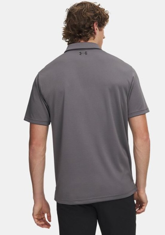 UNDER ARMOUR UA Tech - 1290140-040 Erkek Gri Polo Yaka T-Shirt