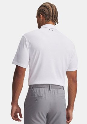 UNDER ARMOUR UA Tech - 1290140-100 Erkek Beyaz Polo Yaka T-Shirt