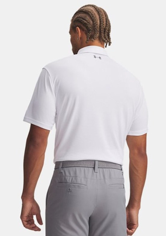 UNDER ARMOUR UA Tech - 1290140-100 Erkek Beyaz Polo Yaka T-Shirt
