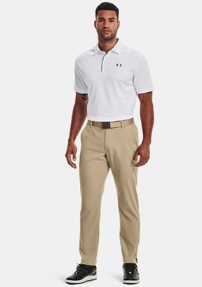 UNDER ARMOUR UA Tech - 1290140-100 Erkek Beyaz Polo Yaka T-Shirt