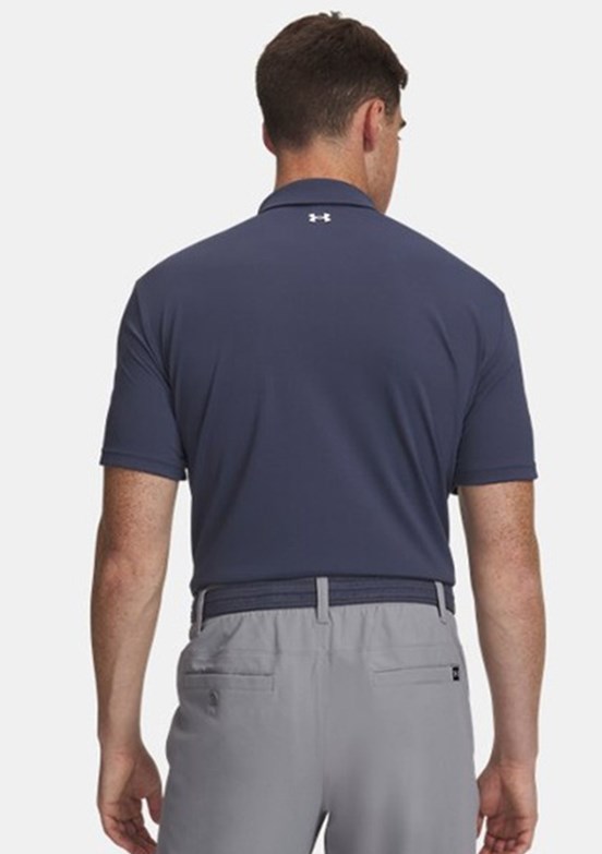 UNDER ARMOUR UA T2G Pique - 6012303-044 Erkek Gri Polo Yaka T-Shirt