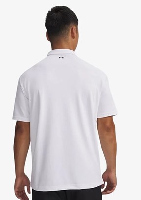 UNDER ARMOUR UA T2G Pique - 6012303-100 Erkek Beyaz Polo Yaka T-Shirt