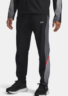 UNDER ARMOUR UA Velociti Storm - 6005899-001 Erkek Siyah Eşofman Altı