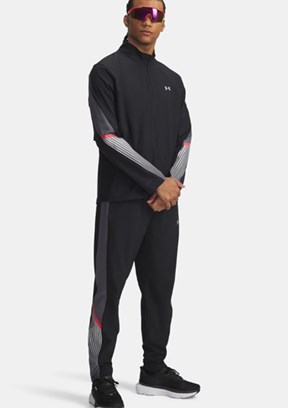 UNDER ARMOUR UA Velociti Storm - 6005899-001 Erkek Siyah Eşofman Altı