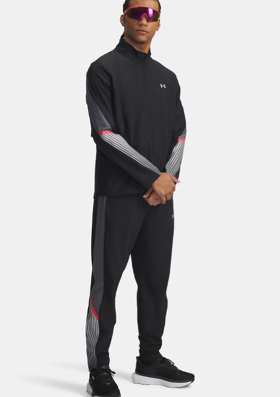 UNDER ARMOUR UA Velociti Storm - 6005899-001 Erkek Siyah Eşofman Altı