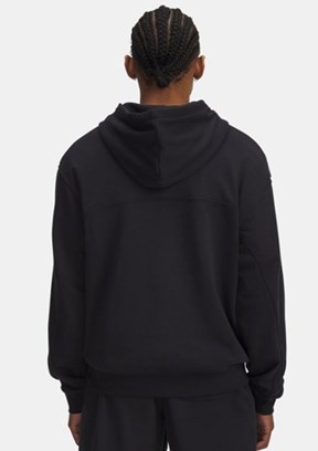 UNDER ARMOUR UA Rival Lightweight - 6009346-001 Erkek Siyah Kapüşonlu Ceket