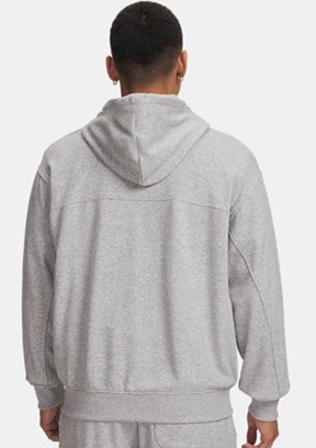 UNDER ARMOUR UA Rival Lightweight - 6009346-011 Erkek Gri Kapüşonlu Ceket