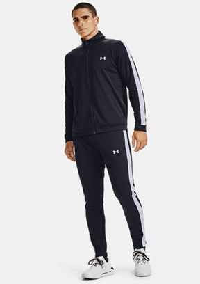 UNDER ARMOUR UA Rival - 1357139-001 Erkek Siyah Örme Eşofman Takımı