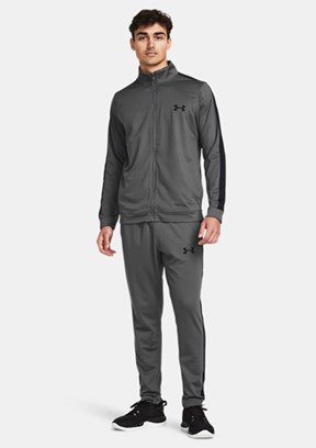UNDER ARMOUR UA Rival - 1357139-025 Erkek Gri Örme Eşofman Takımı