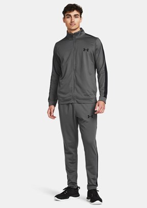 UNDER ARMOUR UA Rival - 1357139-025 Erkek Gri Örme Eşofman Takımı