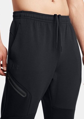 UNDER ARMOUR UA Unstoppable Fleece EU - 1389353-001 Erkek Siyah Jogger Eşofman Altı