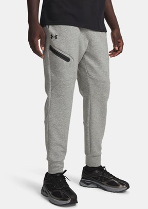 UNDER ARMOUR UA Unstoppable Fleece EU - 1389353-011 Erkek Gri Jogger Eşofman Altı