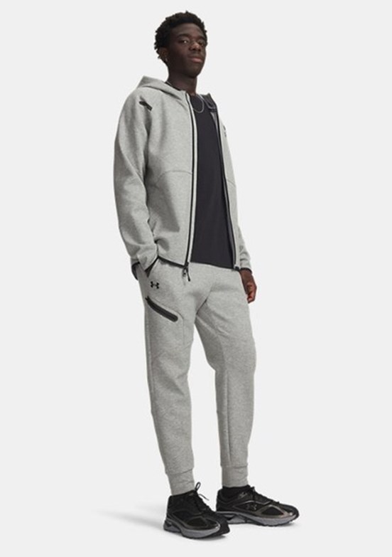 UNDER ARMOUR UA Unstoppable Fleece EU - 1389353-011 Erkek Gri Jogger Eşofman Altı