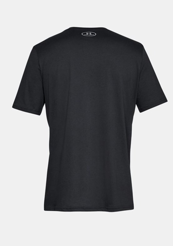 UNDER ARMOUR UA Sportstyle LC - 1326799-001 Erkek Siyah Bisiklet Yaka T-shirt