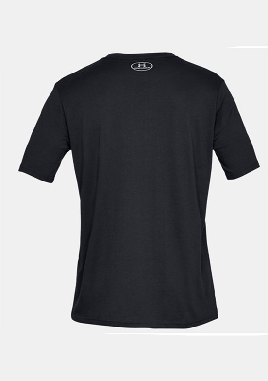 UNDER ARMOUR UA Team Issue Wordmark - 1329582-001 Erkek Siyah Bisiklet Yaka T-shirt