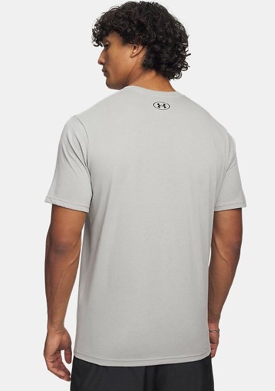 UNDER ARMOUR UA ABC Camo Boxed - 1361673-069 Erkek Gri Baskılı Yaka T-shirt
