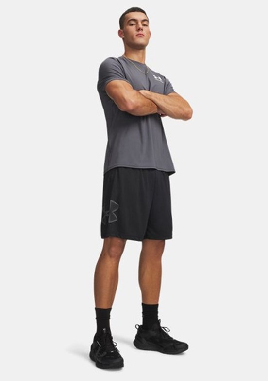 UNDER ARMOUR UA Tech Graphic - 1306443-001 Erkek Siyah Baskılı Şort