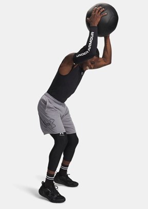 UNDER ARMOUR UA Tech Graphic - 1306443-035 Erkek Gri Baskılı Şort