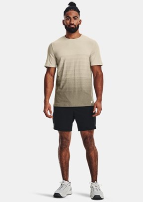 UNDER ARMOUR UA Vanish Dokuma 6inch - 1373718-001 Erkek Siyah Dokuma Şort