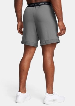 UNDER ARMOUR UA Vanish Dokuma 6inch - 1373718-027 Erkek Gri Dokuma Şort