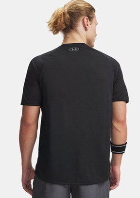 UNDER ARMOUR UA Tech 2.0 - 1326413-001 Erkek Siyah Bisiklet Yaka T-Shirt