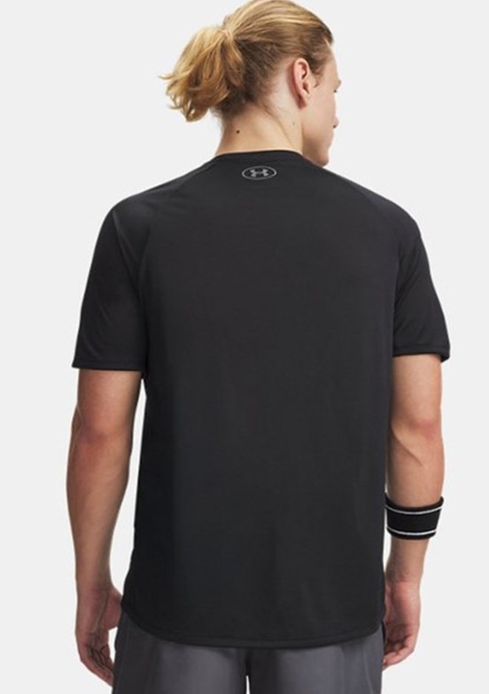 UNDER ARMOUR UA Tech 2.0 - 1326413-001 Erkek Siyah Bisiklet Yaka T-Shirt