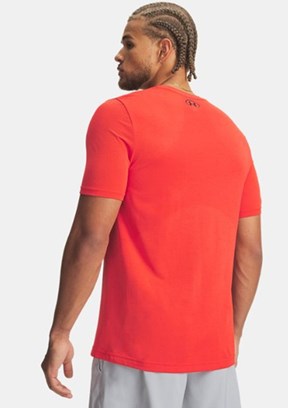 UNDER ARMOUR UA Vanish - 1382801-690 Erkek Kırmızı Dikişsiz Kısa Kollu T-shirt