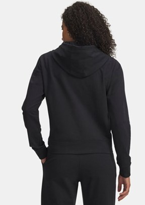UNDER ARMOUR UA Sport Terry - 6011017-001 Kadın Siyah Kapüşonlu Ceket