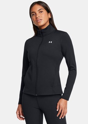 UNDER ARMOUR UA Motion - 1388650-001 Kadın Siyah Dik Yaka Ceket