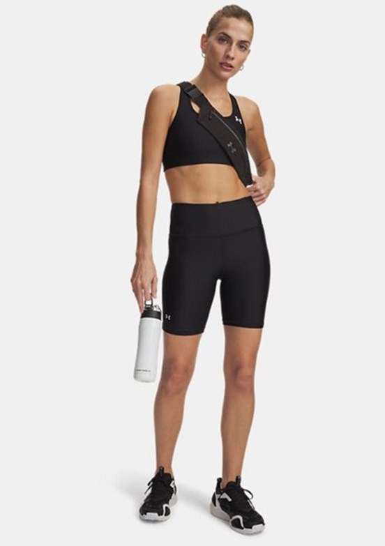 UNDER ARMOUR HeatGear® Armour - 1360939-001 Kadın Siyah Kısa Tayt