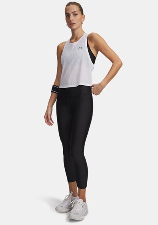 UNDER ARMOUR UA Tech - 1365335-001 Kadın Siyah Yüksek Bel Bilekte Tayt