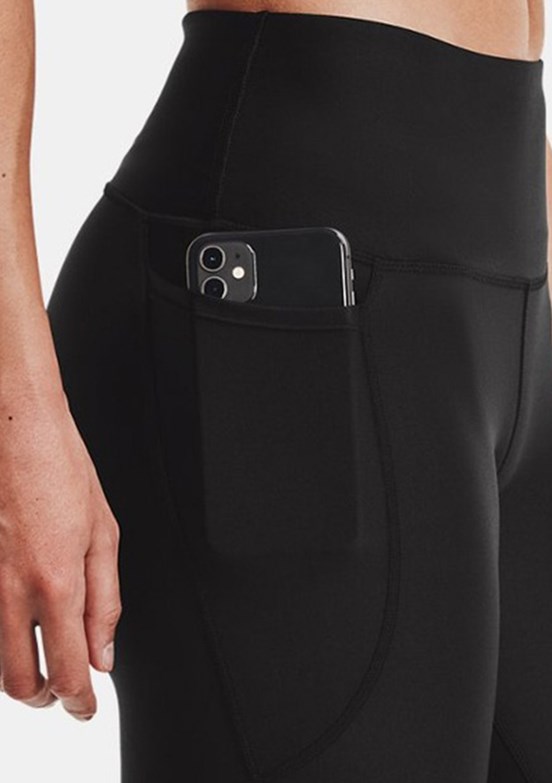 UNDER ARMOUR UA Tech - 1365335-001 Kadın Siyah Yüksek Bel Bilekte Tayt
