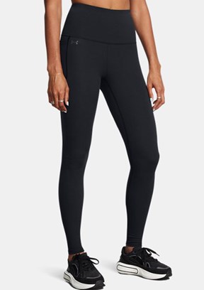 UNDER ARMOUR UA Motion Ultra - 1383607-003 Kadın Siyah Yüksek Bel Tayt