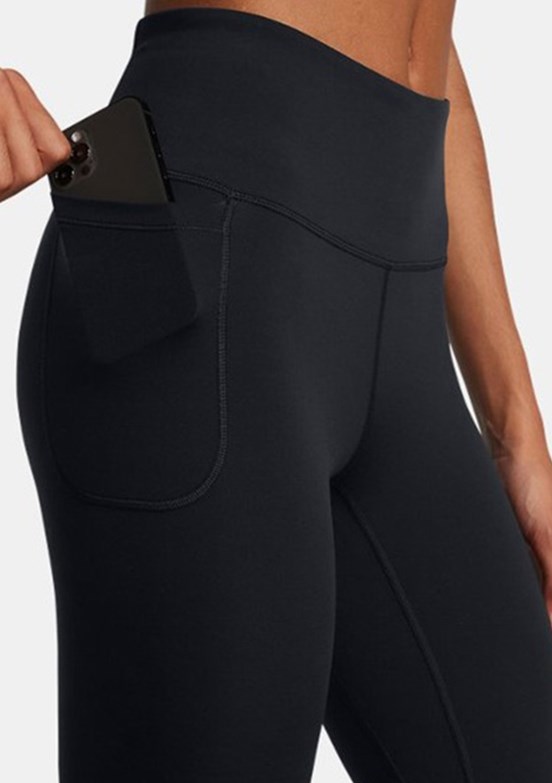 UNDER ARMOUR UA Motion - 1388647-001 Kadın Siyah Bilekte Tayt