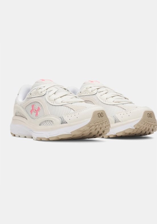 UNDER ARMOUR UA Tech Runner Sportstyle - 6007575-110 Kadın Beyaz Yürüyüş Ayakkabısı