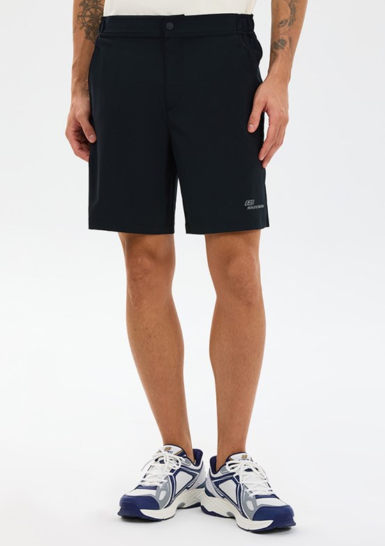 SKECHERS - S211710-3817 Erkek Siyah Baskılı Şort