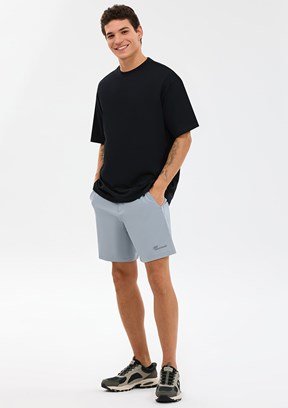 SKECHERS - S211710-4256 Erkek Gri Baskılı Şort